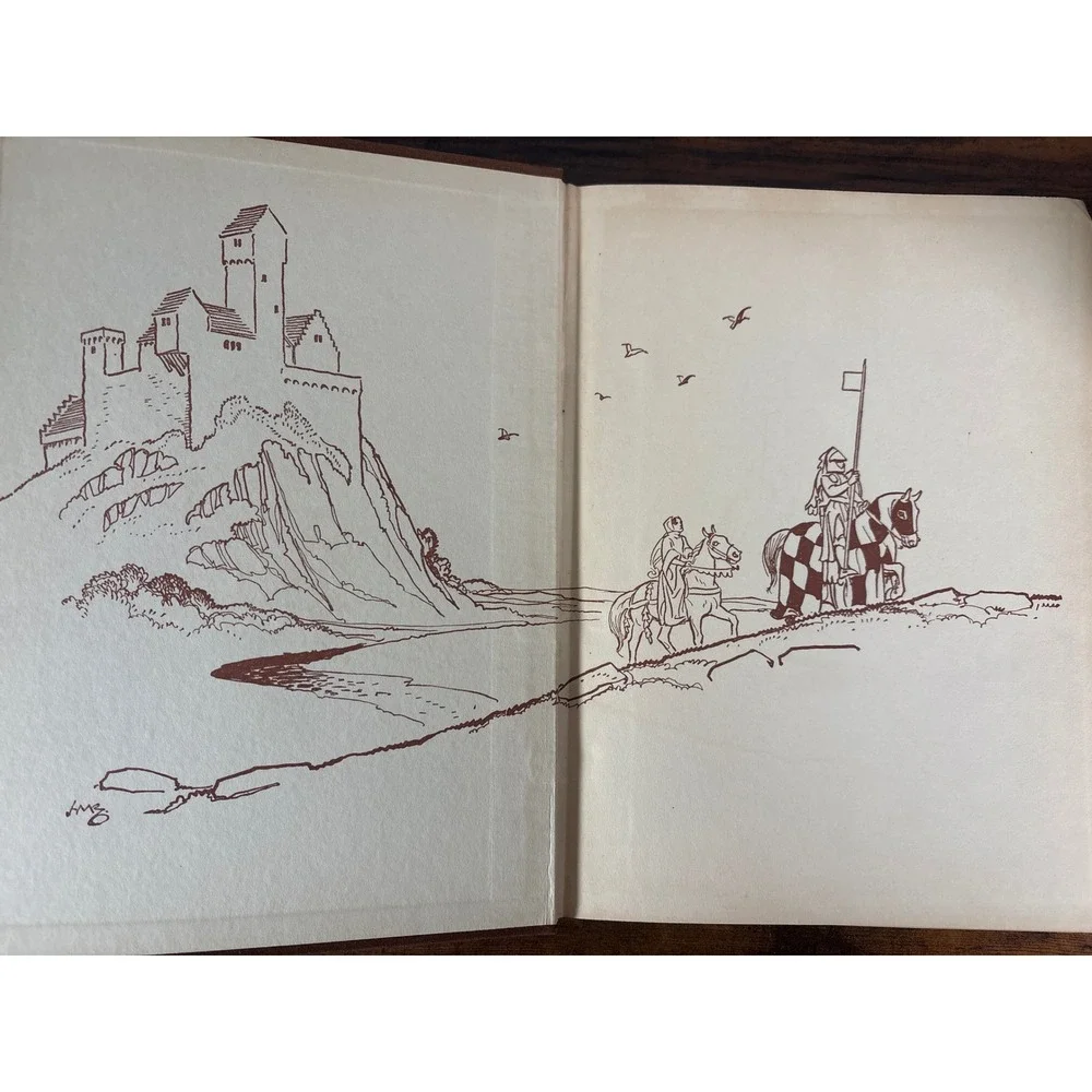 A Book of Old Ballads 1934 Beverley Nichols HM Brock Illustrated First Edition